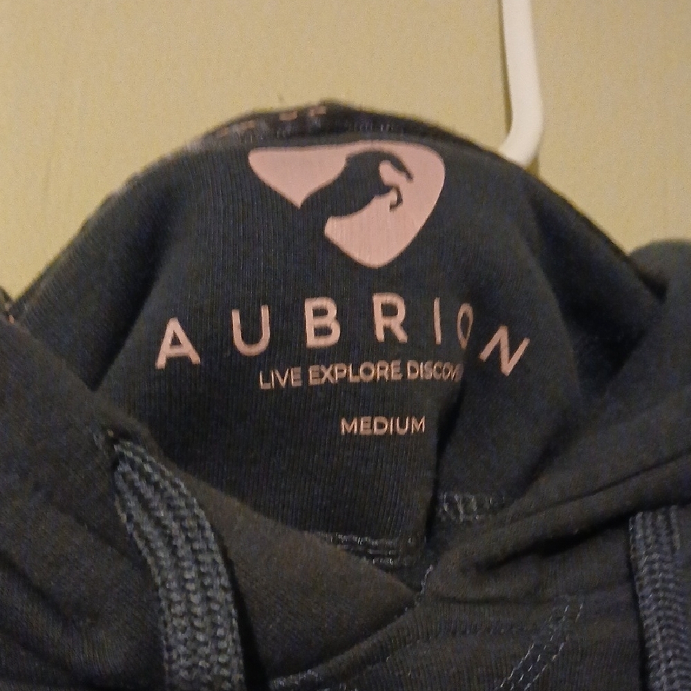 Aubron  Charcoal Hoodie Sweater Size M - Picture 2 of 4